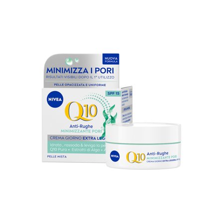 Nivea Q10 Anti-rughe Minimizzante Pori Crema Giorno Spf 15 Viso
