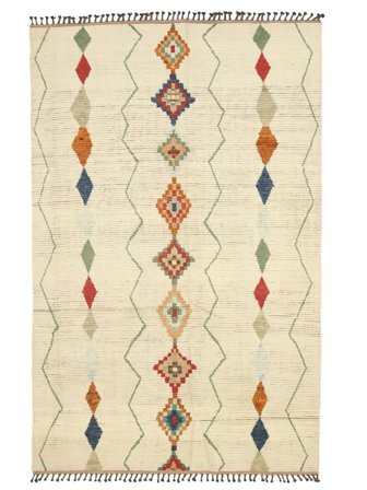 Tapis Berbère Style 190X298 (Laine, Afghanistan)