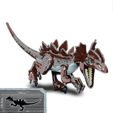Jurassic Leketøy Dinosaur Byggeklosser T-rex Quetzalcoatlus Spinosaurus Actionfigurer Leker for Barn LGL