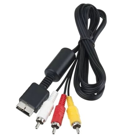 1,8 m lydvideo AV-kabelledning 3 RCA-ledning for konsoll gamepad-kabel til HDTV-skjerm TV-ledningsutstyr