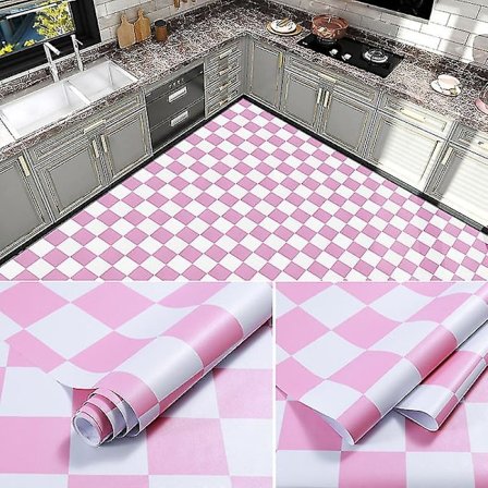 Selvklæbende gulv vandtæt skridsikker badeværelse køkken stue tyk og slidstærk