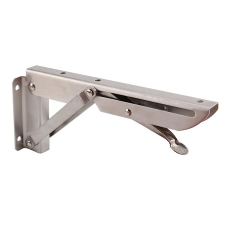 2 kpl taittuva hyllynkannatin 12 tuumaa K-tyyppi ruostumaton teräs vahva kantava taittopöytä kokoontaitettava tukikannake