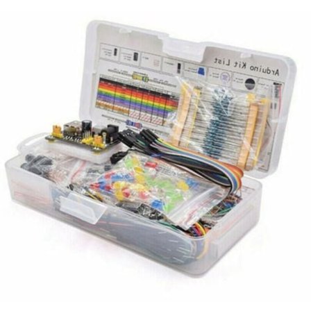Elektronisk komponentpakke 830 koblingspunkter motstand kabel breadboard for Onu R3 nybegynnersett.pa