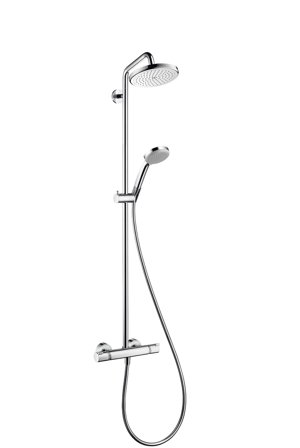 Hansgrohe Croma 220 Sadesuihkusetti 150 cc, Kylpyhuone