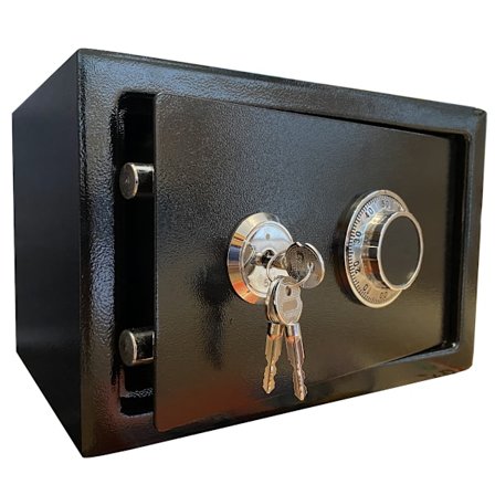 MECHANICAL SAFE WITH KNOB KEY CODE