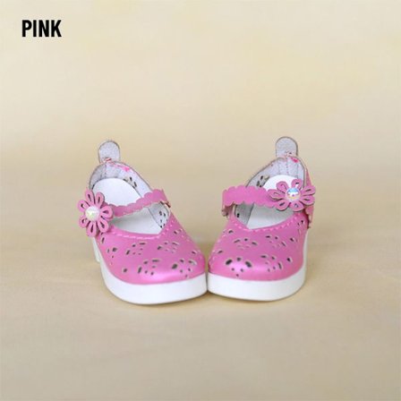 Stofsko 60cm Dukkesko PINK