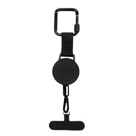 Uttrekkbar tyverisikret telefonholder mobiltelefon lanyard-stropp smarttelefon sikkerhetsline med belteklips{TL}