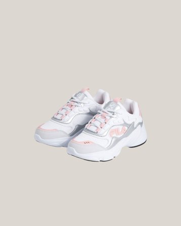Fila COLLENE LOGO teens Blanc Chaussures Fille - Kids Brand Store