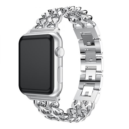 Cowboy Metal Band Kompatibel med Apple Watch Band Serie 8 7 6 SE 4 5 3 2 1 38/40/41mm, Armband Rem Armband