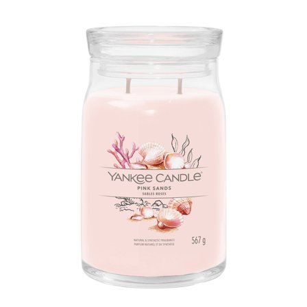 Yankee Candle Signature Jar Candles Pink Sands 567g - Candela Profumata
