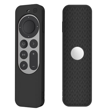 Silikonecover til Apple TV 4K Fjernbetjening 2021 Sort