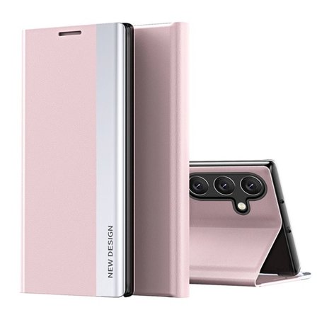 Sleep Case Pro-etui med stativ til Samsung Galaxy A36 - Pink