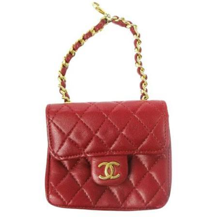 Chanel Vintage, Pre-owned Leather handbags Rood, Dames, Maat:ONE Size