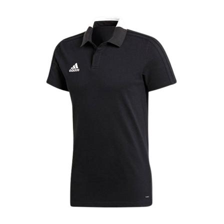 Adidas, Polo Shirt Czarny, Mężczyzna, Rozmiar: M