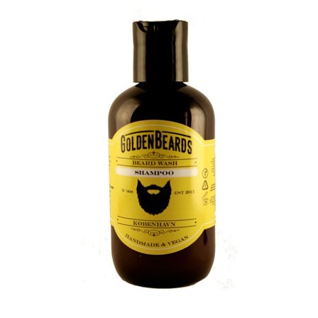 Golden Beards Golden Beards Økologisk Skægshampoo 100 ml, Mænd, Skægpleje, Skægshampoo