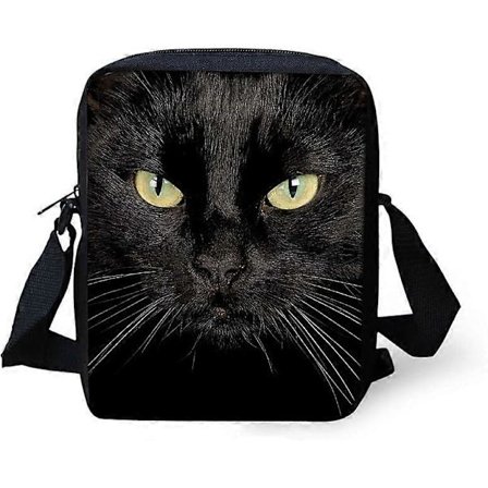 Pieni olkalaukku eläin- ja kasvokuvioinnilla