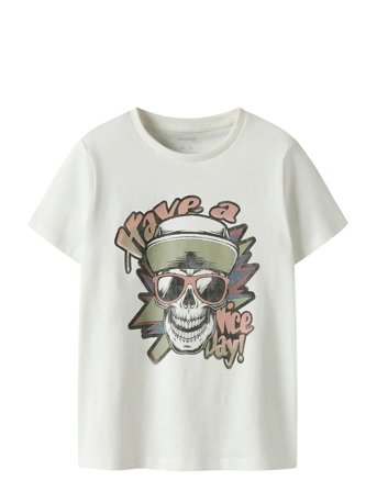 name it Nkmbastian Ss Top Box Ps Noos - White - 116