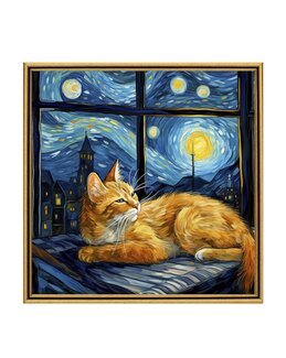 Diamond Painting Rødt mesterverk - WizardiArt