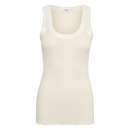 Saint Tropez Tank Top , Beige , Dames , Maat: L