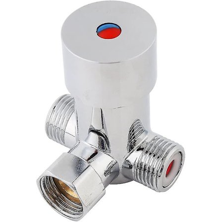 G1/2 Varmt/Koldt Vand Blandingsbatteri Brugbare Badeværelsesvask Armaturer Termostatisk Blandingstemperaturstyring Til Automatisk Armatur