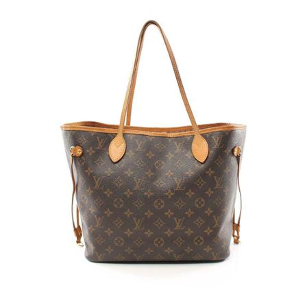 Louis Vuitton Vintage, Pre-owned Neverfull MM Monogram Bag Bruin, Dames, Maat:ONE Size