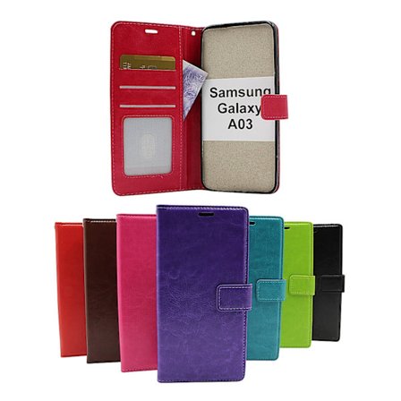 Crazy Horse Wallet Samsung Galaxy A03 (A035G/DS)