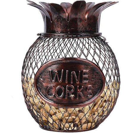 Säästöpossu Iso Kolikonlaskija Säästölippa, Ananas Viinikorkkien Keräilijä