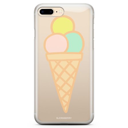 Bjornberry iPhone 7 Plus TPU Skal - Glass