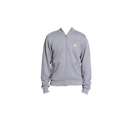 Obey, Sweatshirt Varsity ZIP Oscar Grijs, Heren, Maat:M