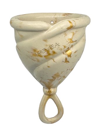 HEVEA Loop Menstrual Cup - Size 2 - Golden Sand - Beige - 2