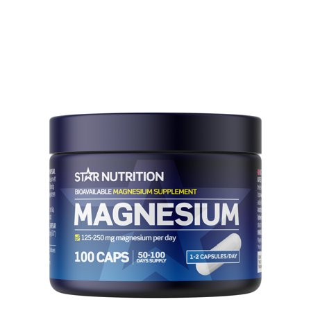 Star Nutrition Magnesium 100 kapslar
