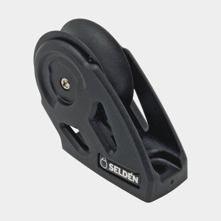 Poulie de renvoi Seldén BBB 40, monté sur le pont, à roulement à billes, convient pour cordages Ø6 - 10 mm