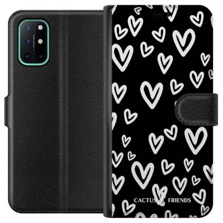 Kompatibel Tegnebogsetui til OnePlus OnePlus 8T Cactus and Friends - Handdrawn Love Chaos