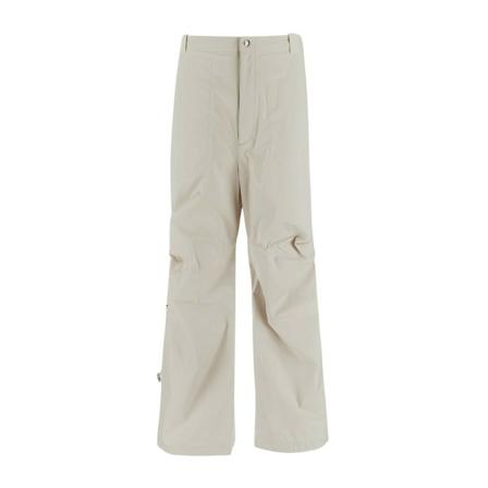 Moncler Straight Broek , Wit , Heren , Maat: M