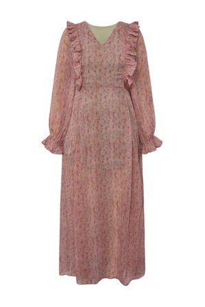 Flounce dress Old Rose 34