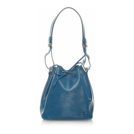 Louis Vuitton Vintage, Pre-owned Bag Blauw, Dames, Maat:ONE Size,leather