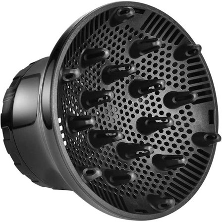 Universal hårdiffuser, kompatibel med hårtørrere, justerbar diffusermundstykke fra 3,5 til 6,5 cm (1,4 til 2,6 tommer)