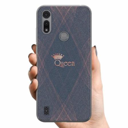 Motorola Moto E6i Tpu Mobilskal Queen