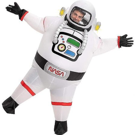 Halloween Astronaut Oppustelig Kostume