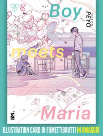 Boy meets Maria. Con illustration card Peyo
