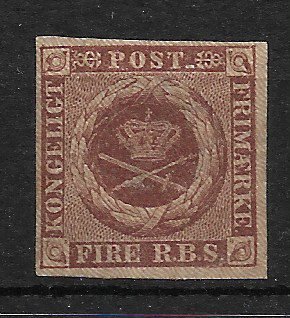 Danmark 1851 - AFA I - Ubrugt
