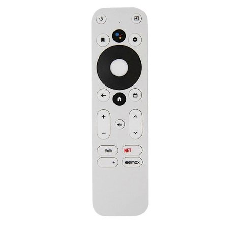 Ersättningsfjärrkontroll Kompatibel med MECOOL KM2 KM2 PLUS ONN android 4K UHD TV Box Bluetooth Röstfjärrkontroll-Perfekt