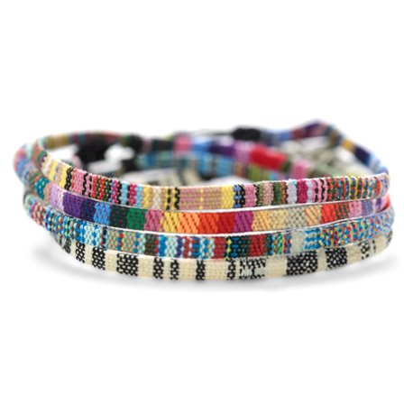 4-in-1 Nylon Weave Bracelets for Men for Men - String Bracelets