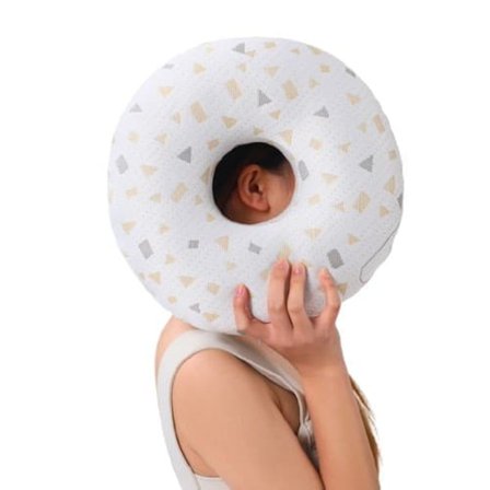 Ortopedisk pute/Super Mikrofiberpute, perforert pute, bambusfiber, pute for sidesoving med ørehuller, ørevennlig og komfortabel