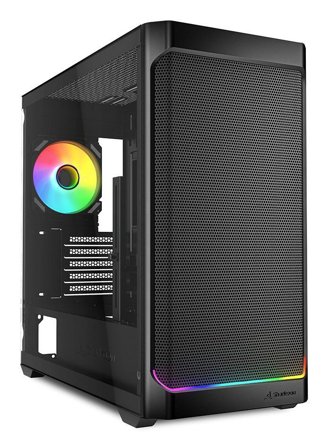 Sharkoon Mk4W Rgb Strip Micro Tower