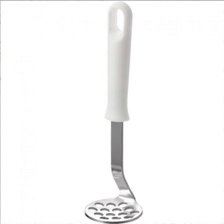 Mini avokado-moser, liten potetmoser, kraftig kjøkkenutstyr (grønn) 24*6*6cm