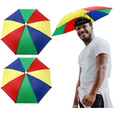 2 stk. Hovedparaply Hat Solskærm Kasket Fiskeri Hat Sol UV Beskyttelse