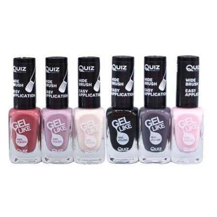6st nagellack, nail polish - Set -