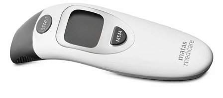 Matas Medicare Termometer, Medicin & Pleje, Termometre, Pandetermometre