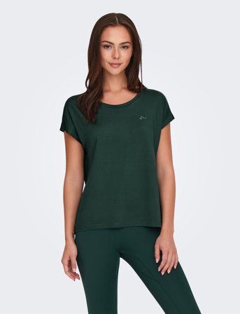 Only Play Onpaubree Life On Ss Bat Loose Tee Noos - Khaki green - XS